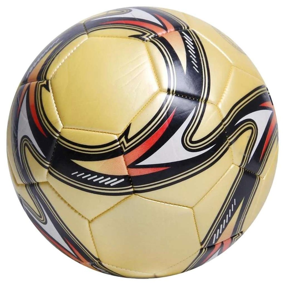 Official Size Gold Metallic Soccer Ball with Hand Pump n Needle New YOUTH SIZE 4